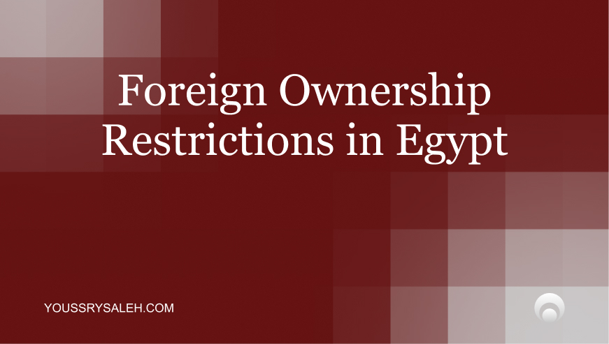 image for Foreign Ownership Restrictions in Egypt: Which Sectors Are Limited?